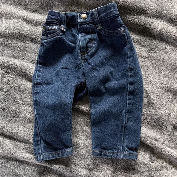 Wrangler 12 Month Indigo Blue Jeans - Picture 3 of 5